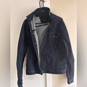 Men’s John Varvatos, Dark wash Denim Jacket, Size M